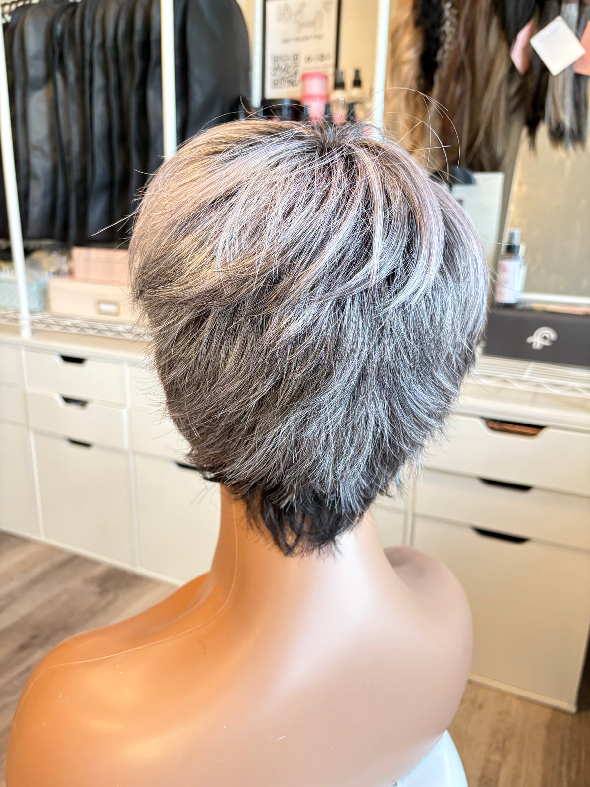 Ellen Wille Hair Power Pixie Wig | Grey & Pink-Purple | The Wig Vault