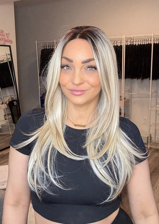 Blonde Layered 13x6 Lace Front Wig