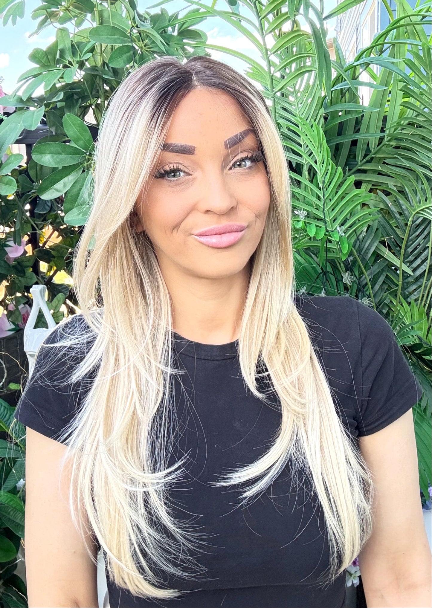 Stormi Monofilament Wig image 1