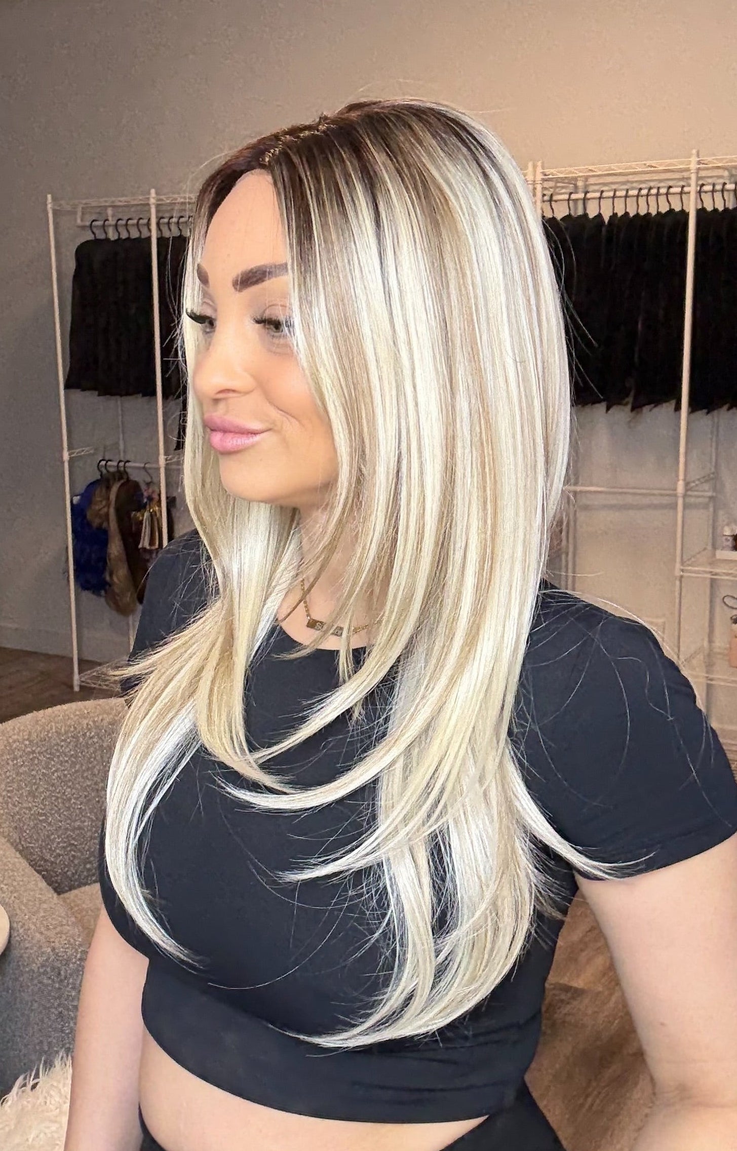 Blonde Layered 13x6 Lace Front Wig