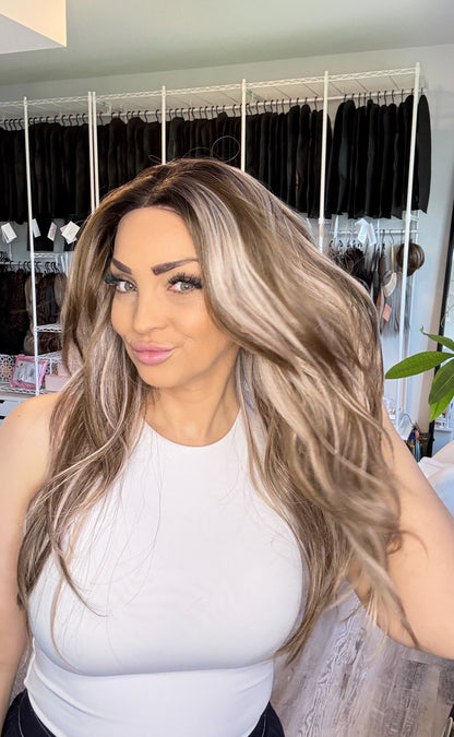 Madison Blush | 13×6 Transparent French Lace Wig | One-of-One