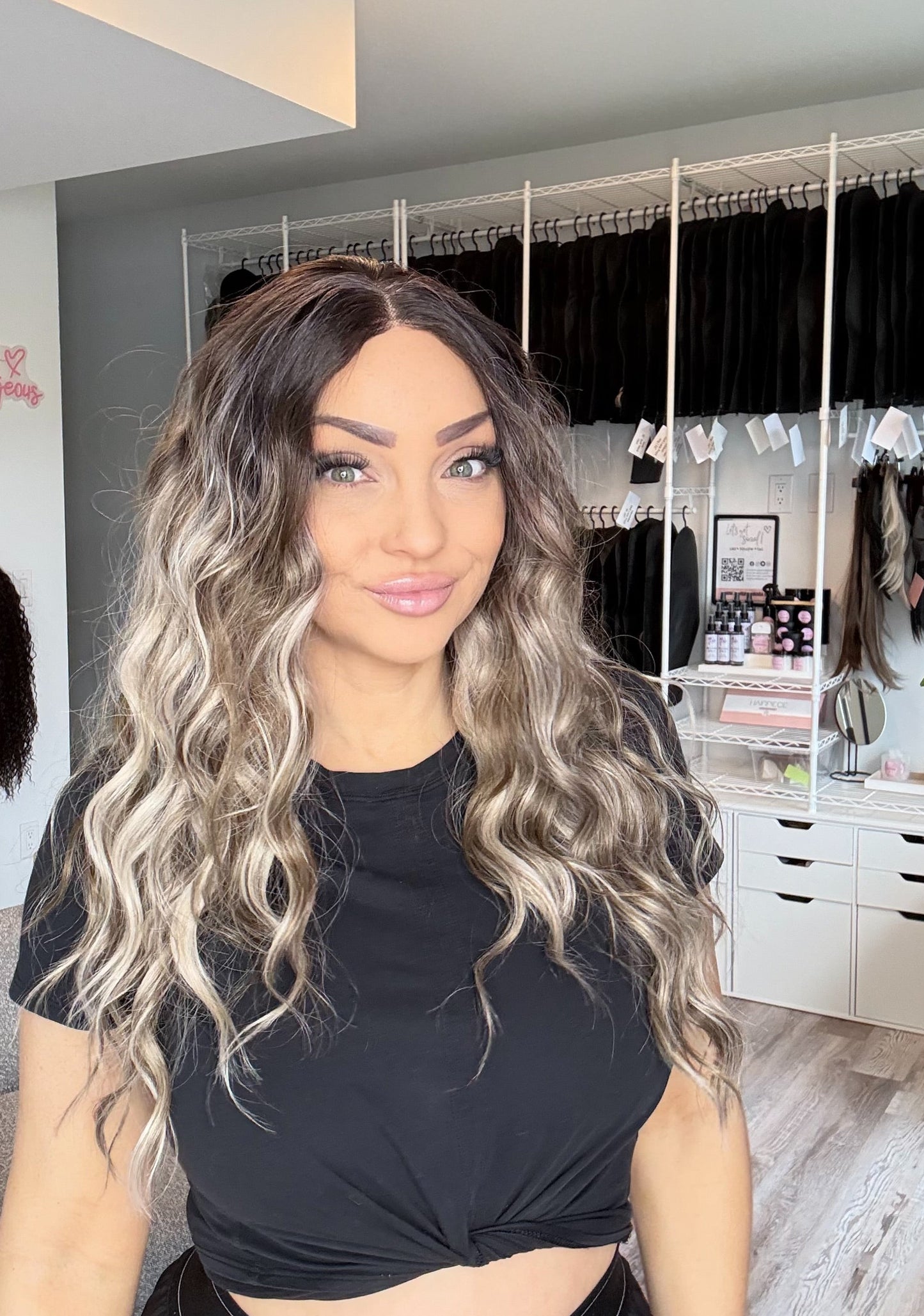 Brianna -13x6 Swiss Lace Front Wig | 24” | Dimensional Blonde Blend