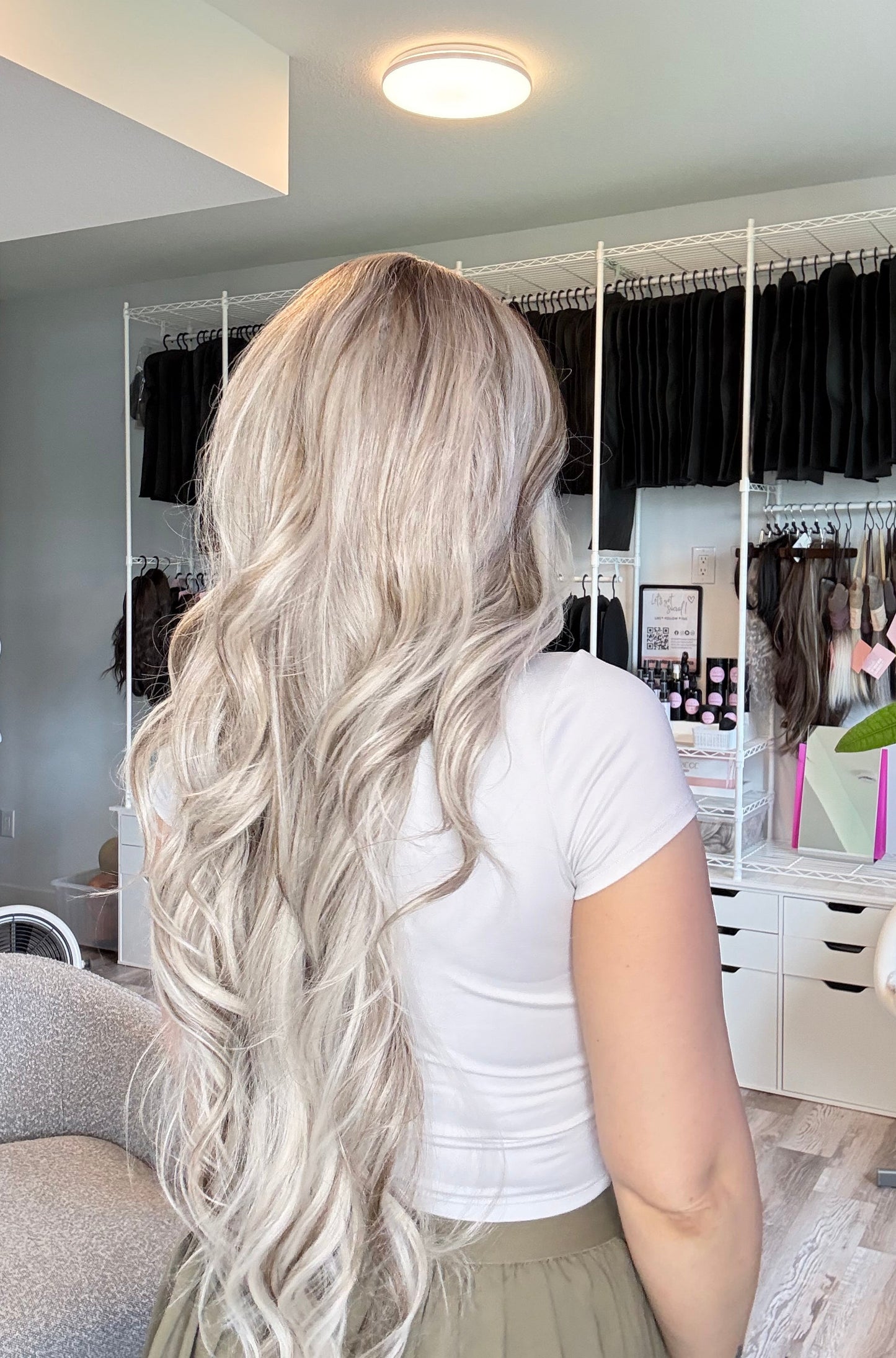 Cinderella Luxe - 13x6 Lace Front Wig | 30” | Light Apricot-Pink Blonde