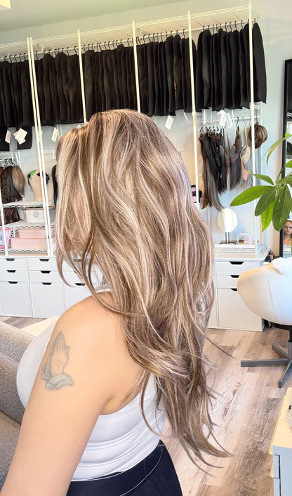 Madison Blush | 13×6 Transparent French Lace Wig | One-of-One