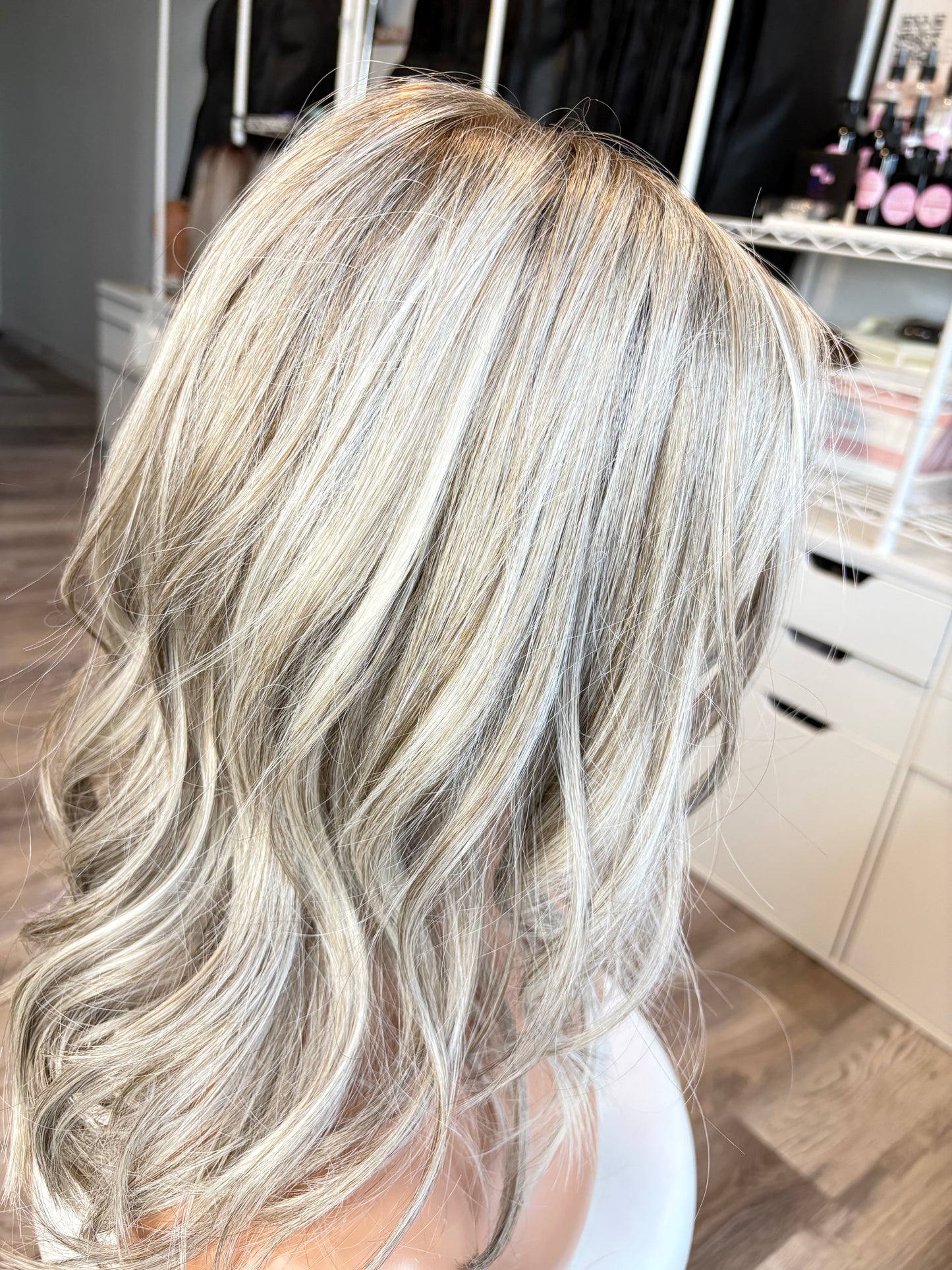 Sylvie Blonde Monofilament Wig | Synthetic Wig Canada