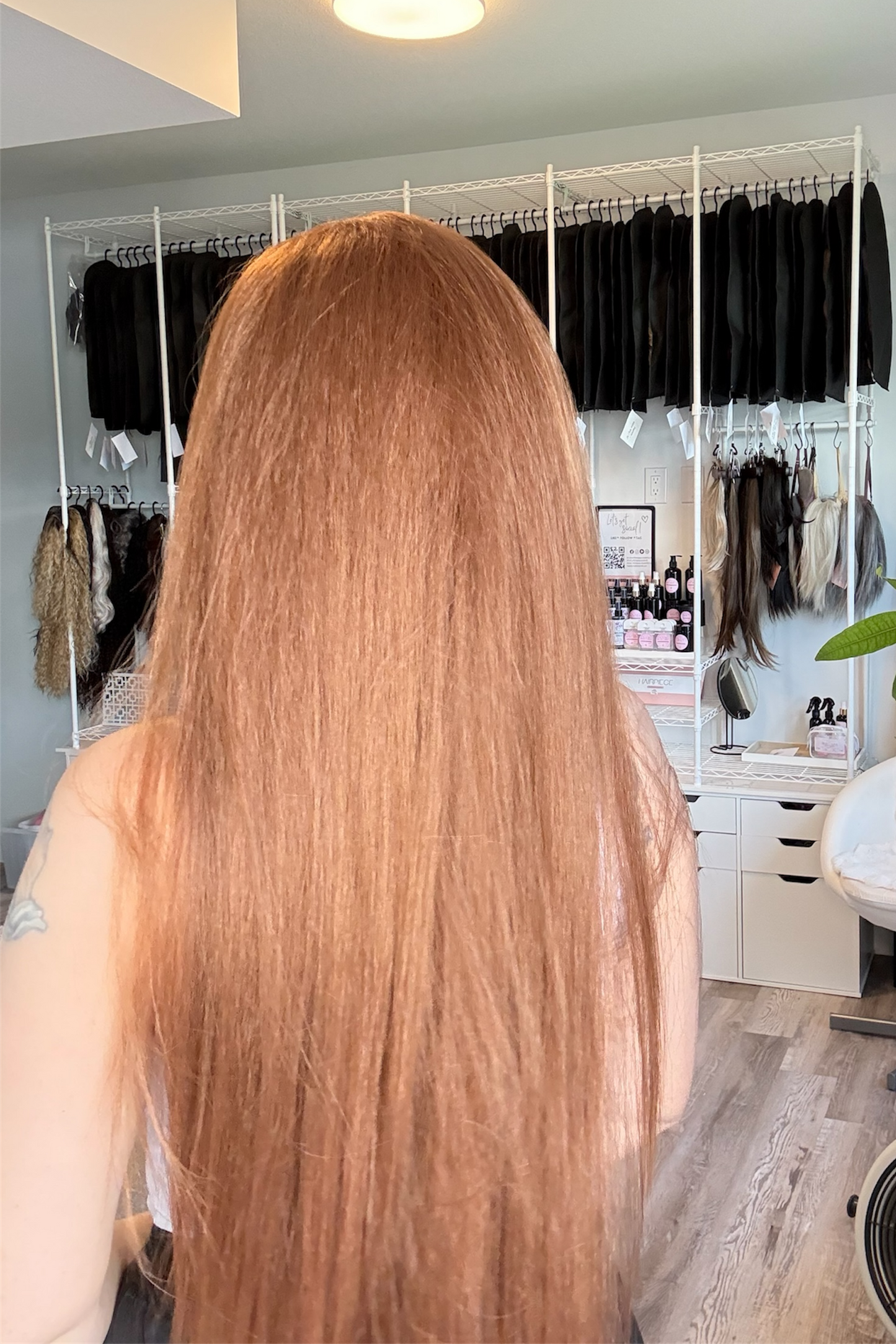 Copper Kiss | Kinky Yaki Headband Wig | 30”