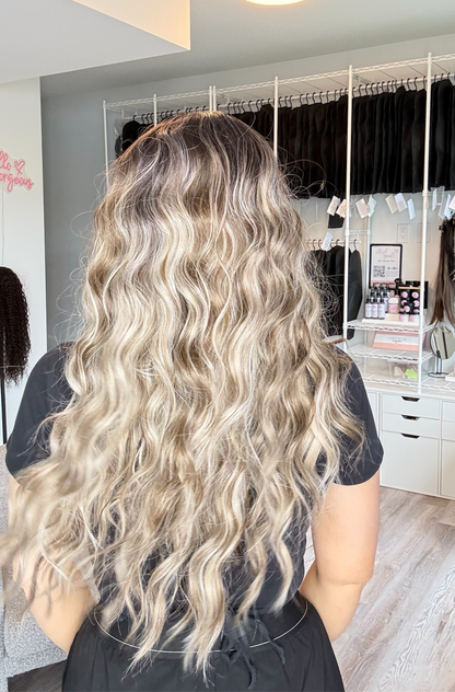 Brianna -13x6 Swiss Lace Front Wig | 24” | Dimensional Blonde Blend