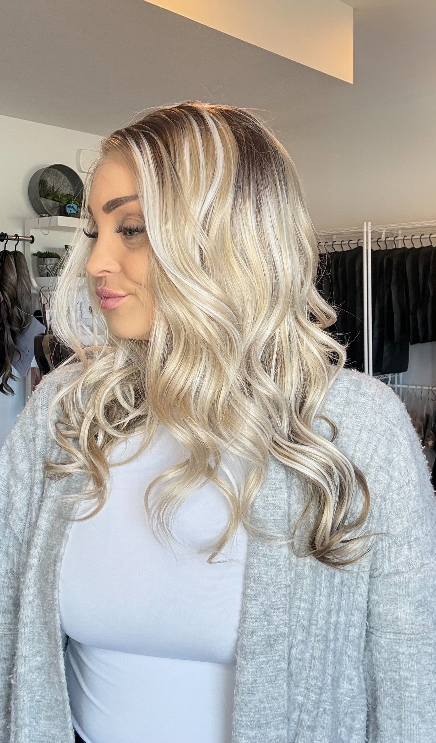 Mercedes Z321 – 13x4 Lace Front Wig | 12–21” | Dimensional Blonde Blend