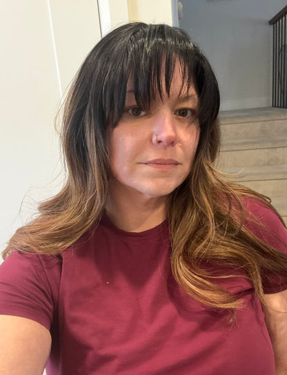 Capri - 4x4 Monofilament Top Wig | 28” | Sun-Kissed Brunette Balayage