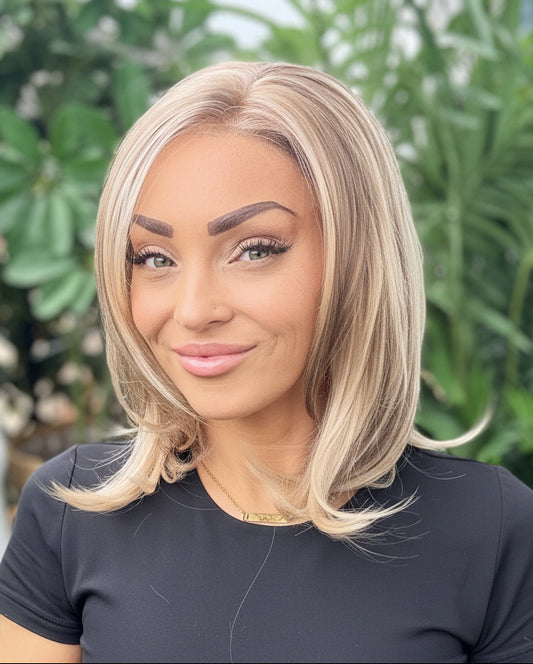 Hudson – 13x4 Lace Front Wig | 14 Inches | Golden Blonde image 3