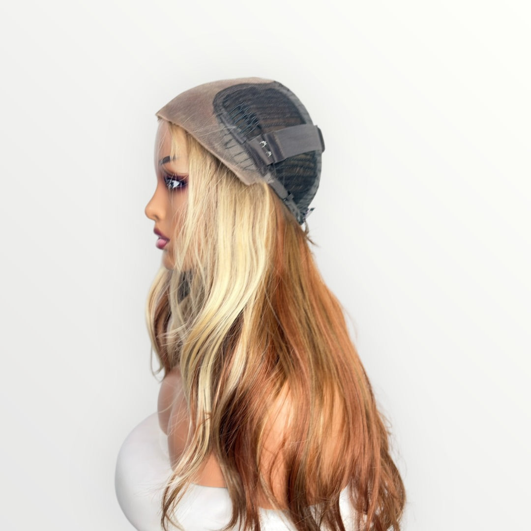 Wig Vault: Style #4 | Tatum Luxe 2.0 | Copper Blend Highlight | 25” | 13x6 Lace Front