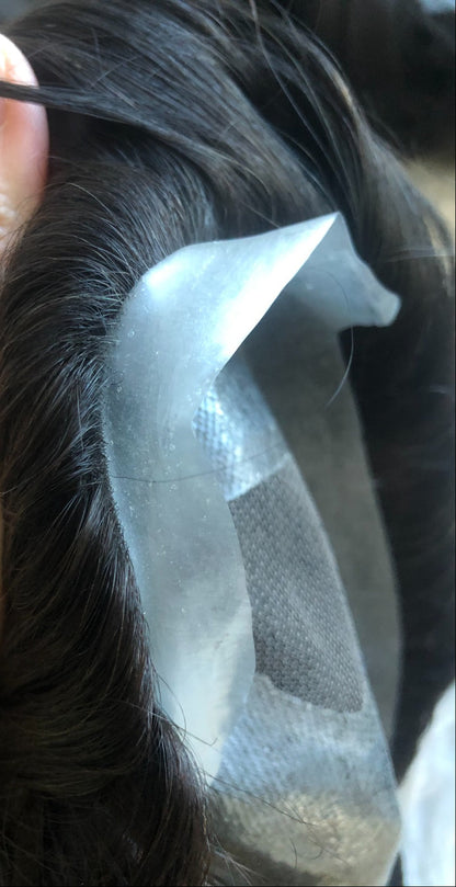 Men’s Q4 Hair System | Breathable & Reinforced Hybrid Base