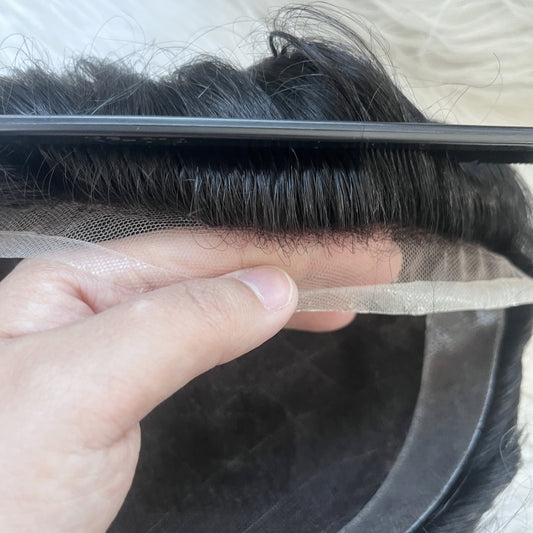 Men’s OCT Hair System | Breathable Center with Secure Perimeter