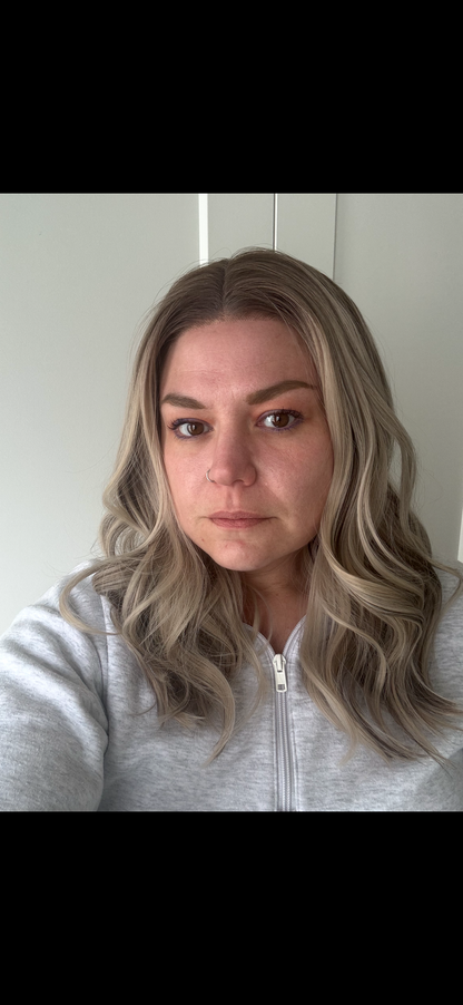 Callie -13x4 Lace Front Wig | Ash Blonde with Brown Lowlights