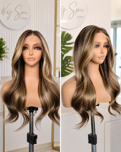 One of One - Dimensional Brunette 13×4 Lace Front Wig