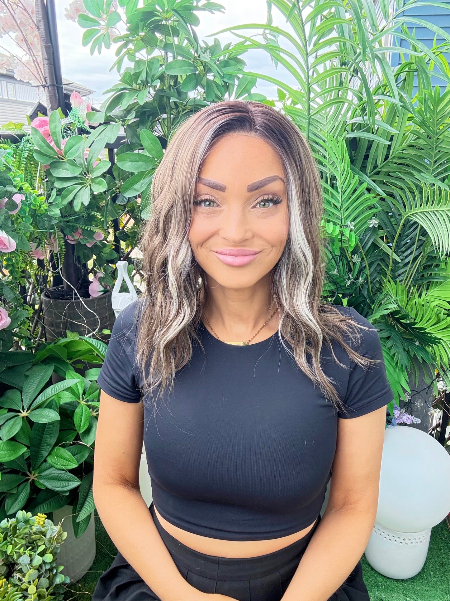 Remi 13x4 Lace Front Futura Wig | 14" Light Brown w/ Highlights