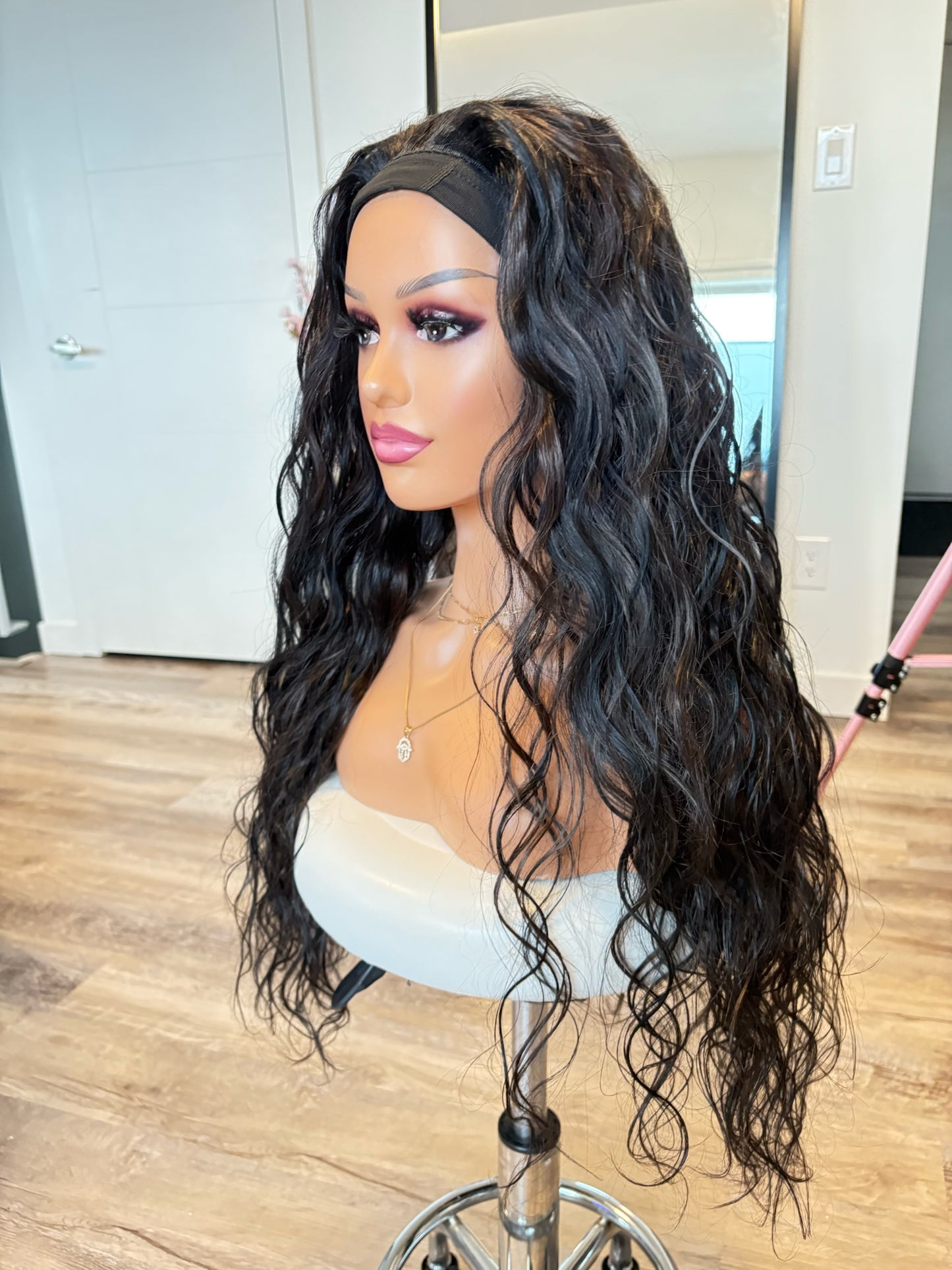 Custom Builder Edition | Top Knot Headband Ponytail Wig