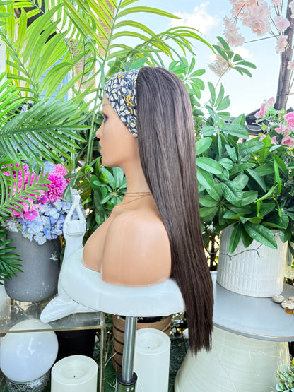 Custom Builder Edition | Top Knot Headband Ponytail Wig