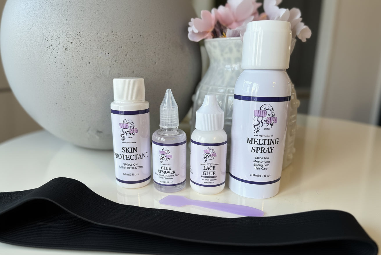 Adhesive Essentials | Secure Hold, Gentle Removal & Scalp Protection