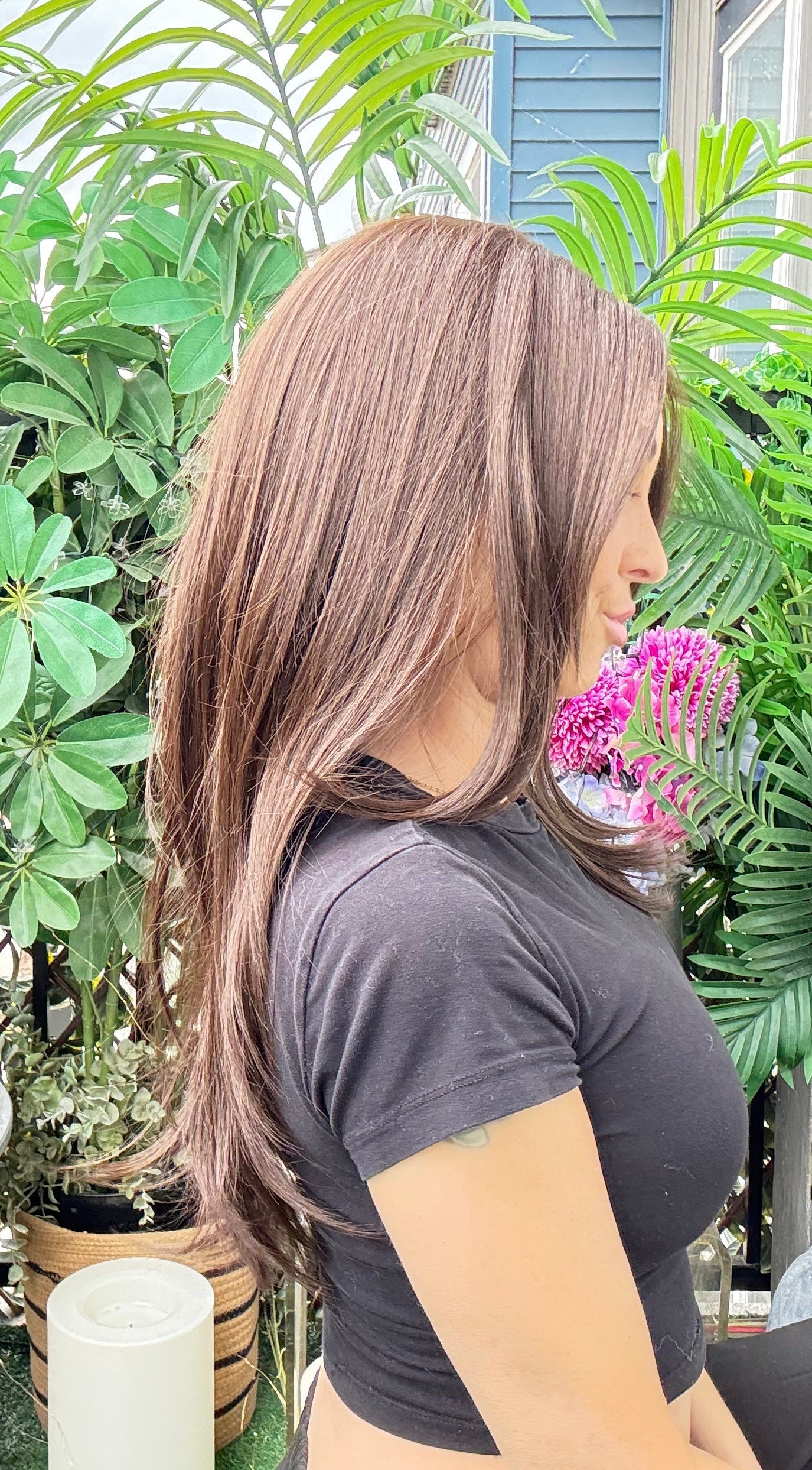 Kyle - 4x4 Monofilament Top Wig | 26” | Small Cap | Warm Brown