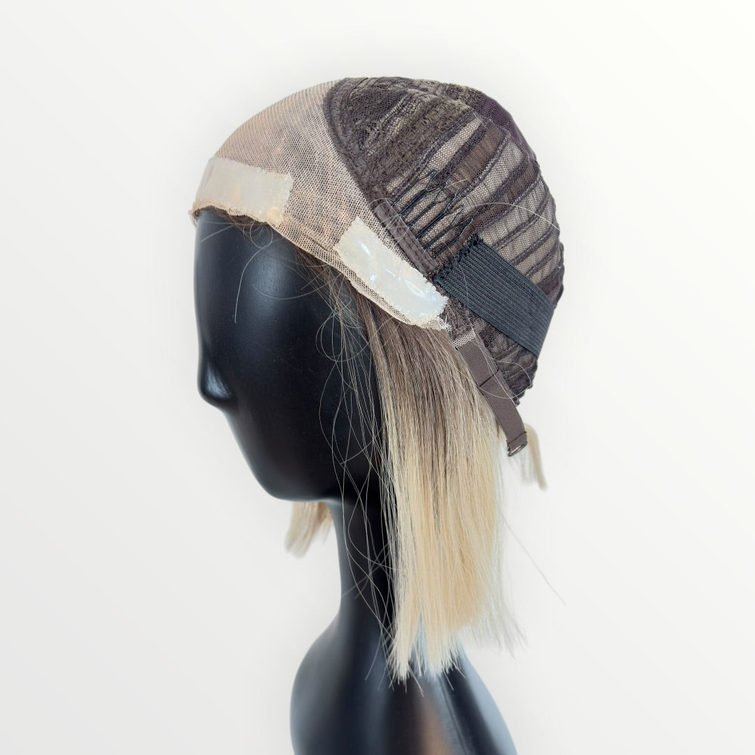 Trish - Wig Spa Ready| Custom Bob | 13x4 Lace Front | 10” | Dimensional Blonde Blend