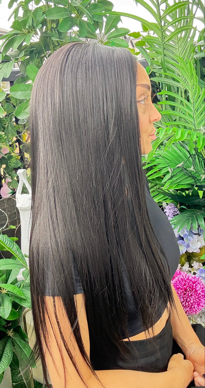 Morgan – 13x6 Lace Front Wig | 28” | Soft Black image 4