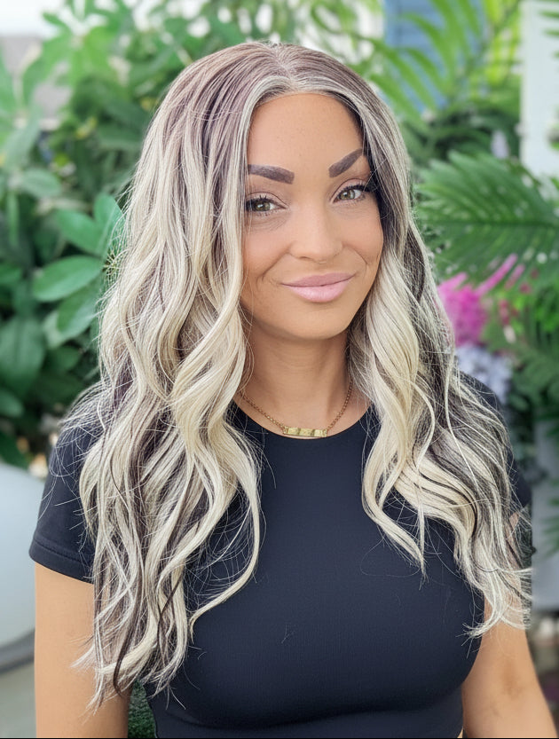 Sara 13x3 Lace Synthetic Front Wig image 0