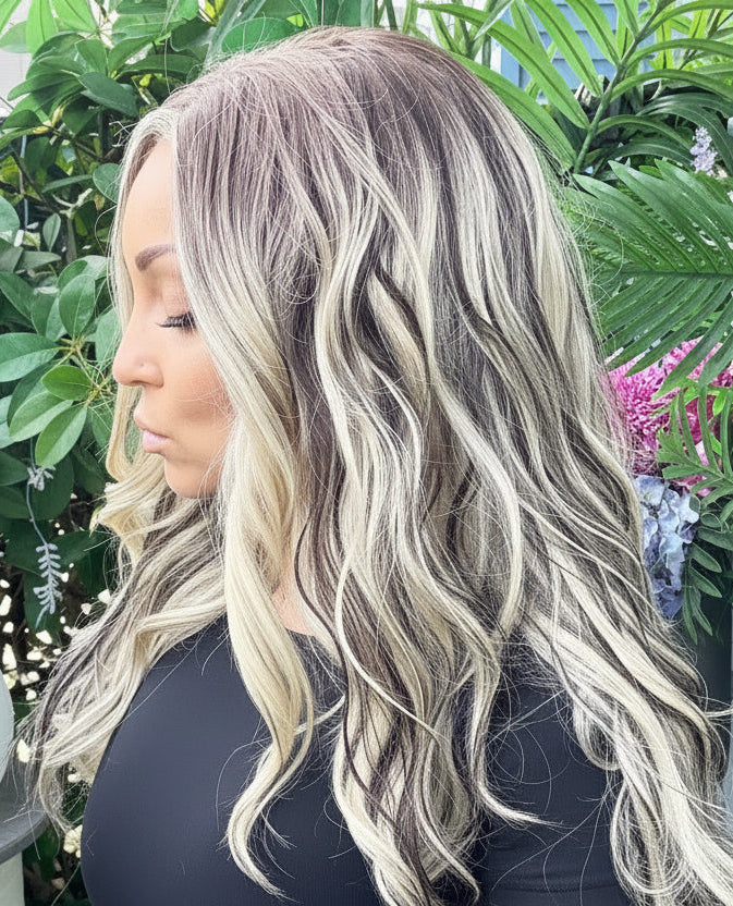 Sara 13x3 Lace Synthetic Front Wig image 6