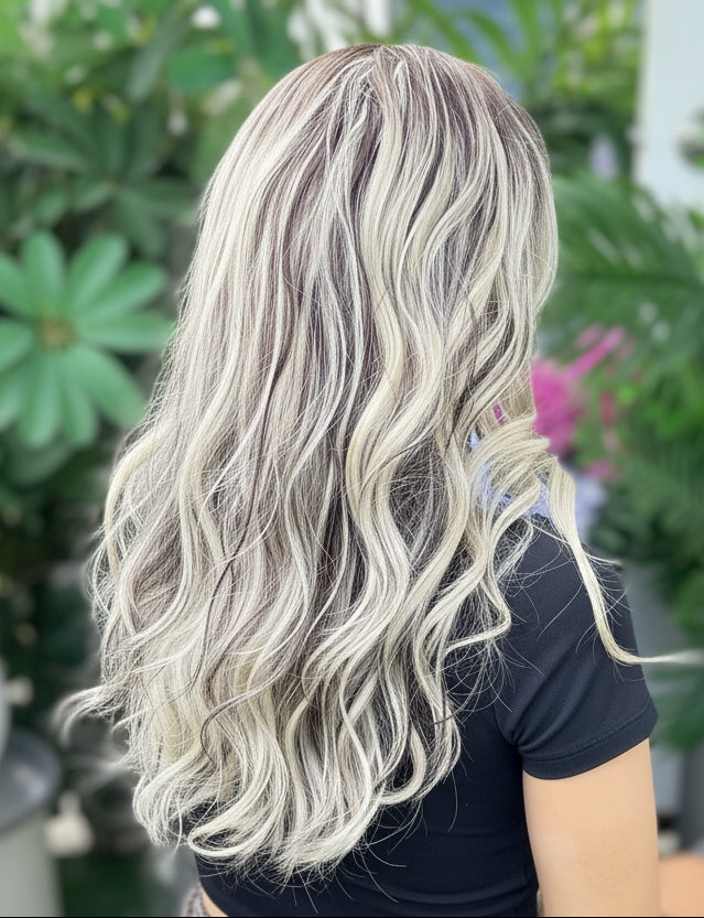 Sara 13x3 Lace Synthetic Front Wig image 4