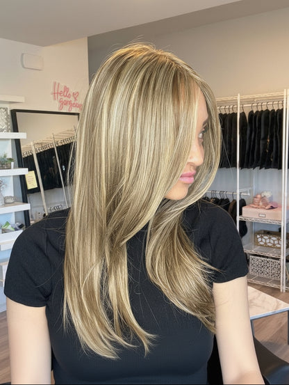 Mono Wig Mix Blonde Tones