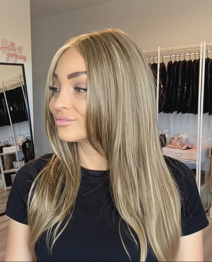 Mono Wig Mix Blonde Tones