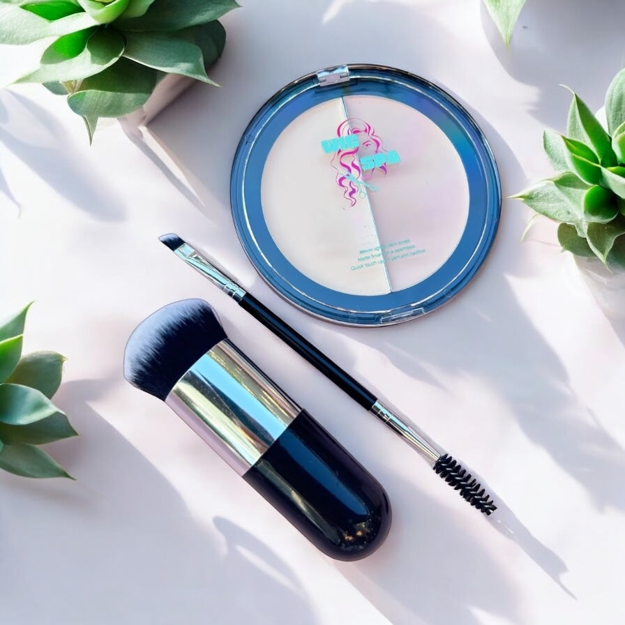 Wig Knot Cover-up Kit with 2 brushes