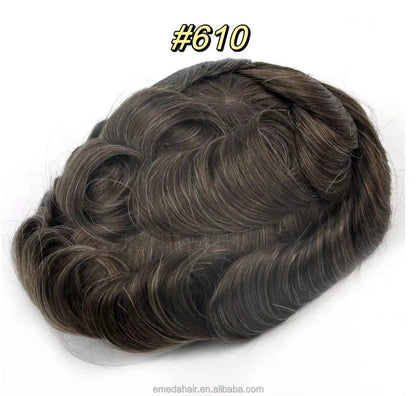 Men’s Q6 Hair System | Durable & Secure Everyday Wear
