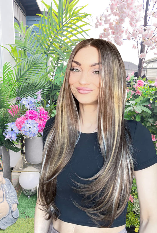 Savannah 13x3.5 Futura Fibre Lace Front Wig image 0