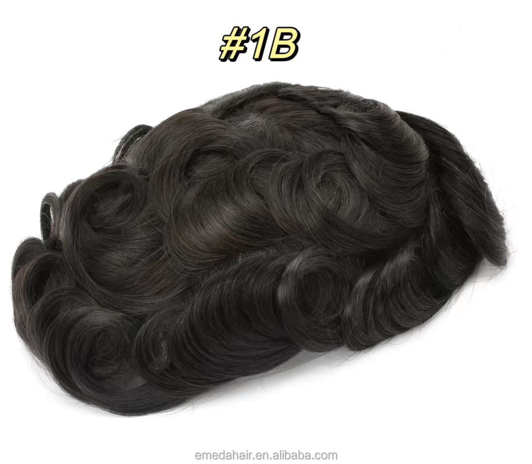 Men’s Q6 Hair System | Durable & Secure Everyday Wear