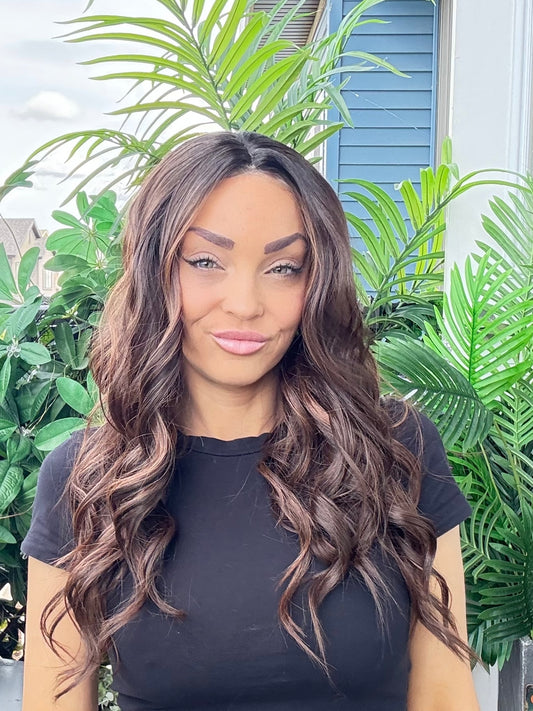 Hannah - 13x4 Lace Front Wig | 24” | Warm Brunette image 2