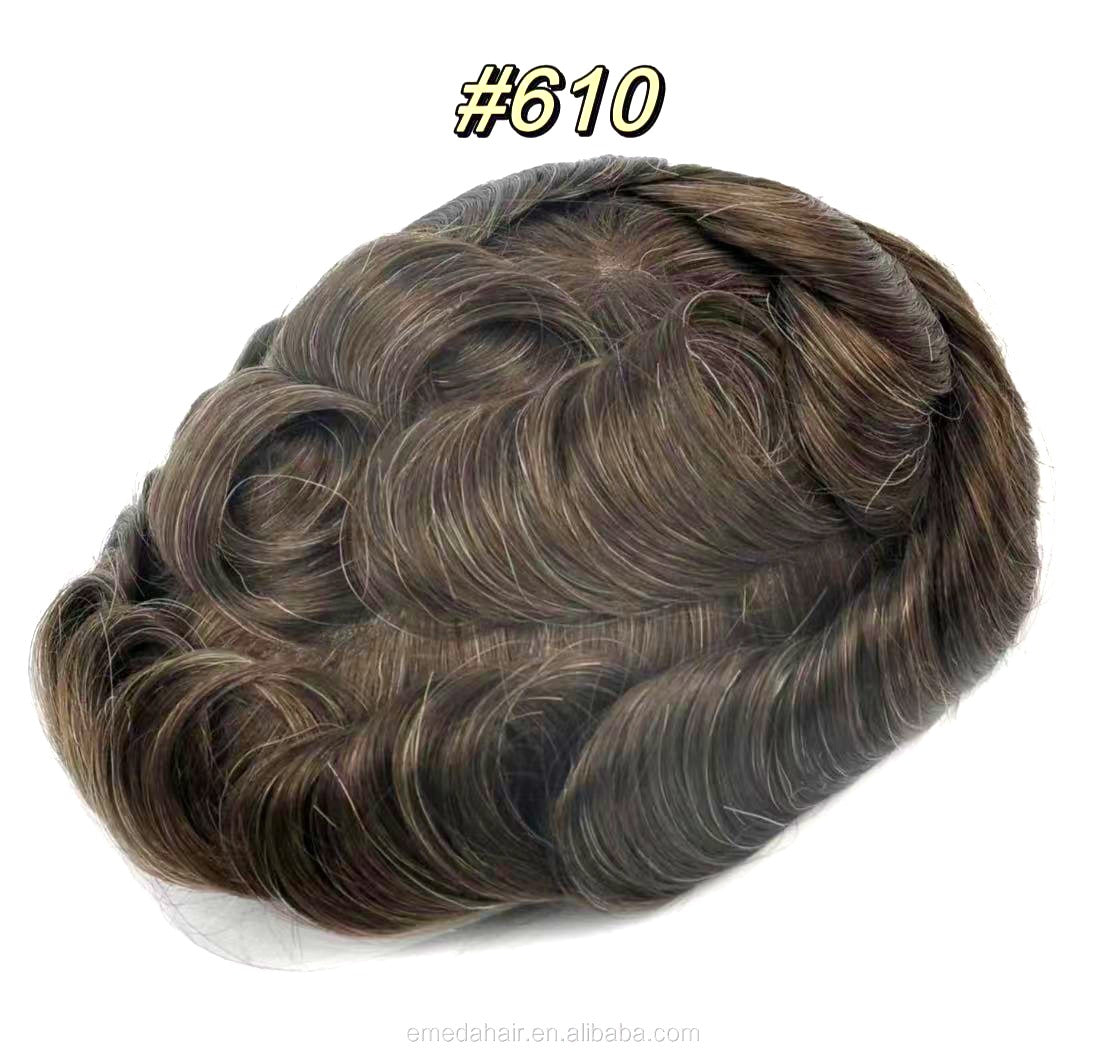 Men’s Q6 Hair System | Durable & Secure Everyday Wear