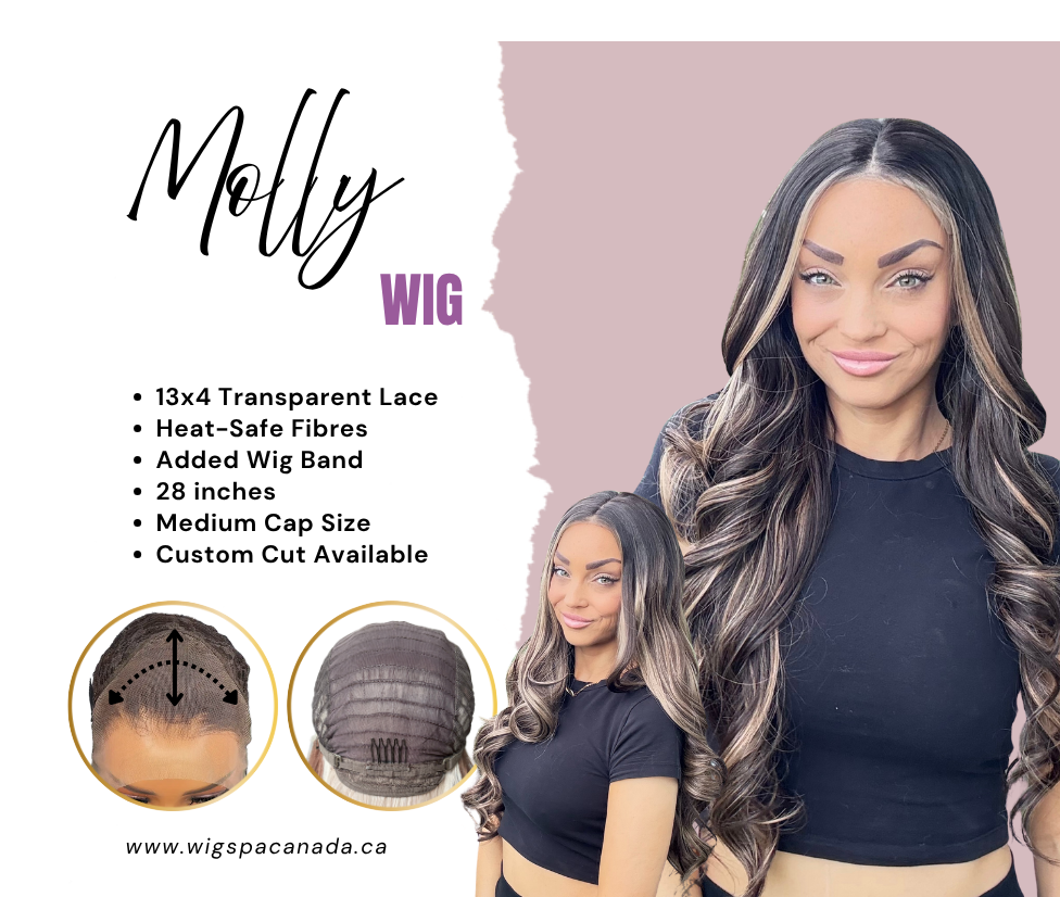 Molly - 28-Inch Chocolatey Brunette | 13x4 Lace Front | 13x4 Lace Front Wig image 0