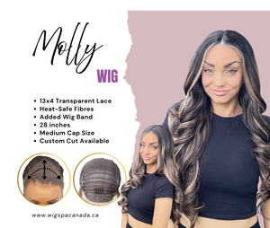 Molly - 28-Inch Chocolatey Brunette | 13x4 Lace Front | 13x4 Lace Front Wig