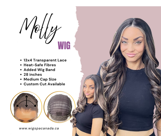 Molly - 28-Inch Chocolatey Brunette | 13x4 Lace Front | 13x4 Lace Front Wig image 0