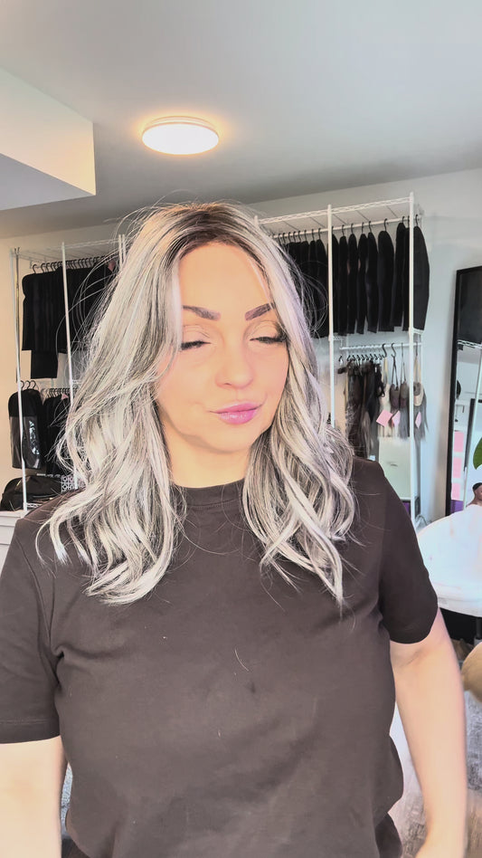 Sylvie Blonde Monofilament Wig | Synthetic Wig Canada