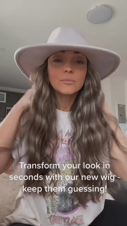 Custom Hat Wig - Made-to-Order | Choose Your Cap Size, Color, Length, Texture + Density