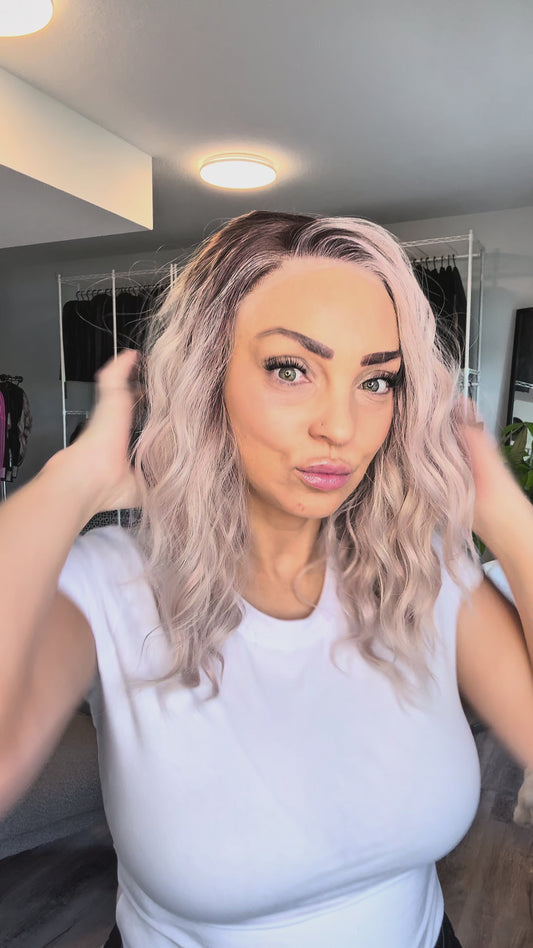Cloud 9 - IMH-2 | 18” Scandinavian Hairline 13×4 Transparent Lace Front Wig