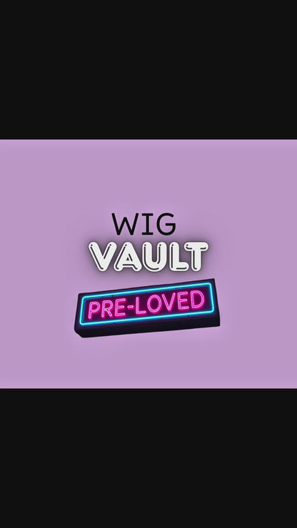 Wig Vault: Style #6 | Black & White Blend | 21” | T-Part Lace