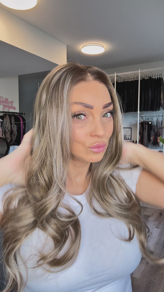 Roma 26” Layered 13x4 Lace Front Wig | Wigs Canada