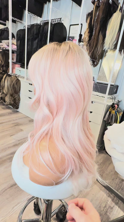 CUPCAKE - Pink/ Peach Everyday Essentials Wig