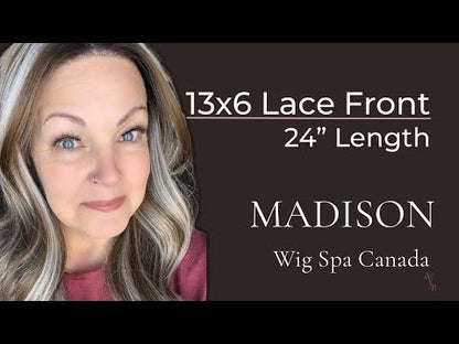 Madison – 13x6 Lace Front Wig | 24” | Blonde & Brown Blende